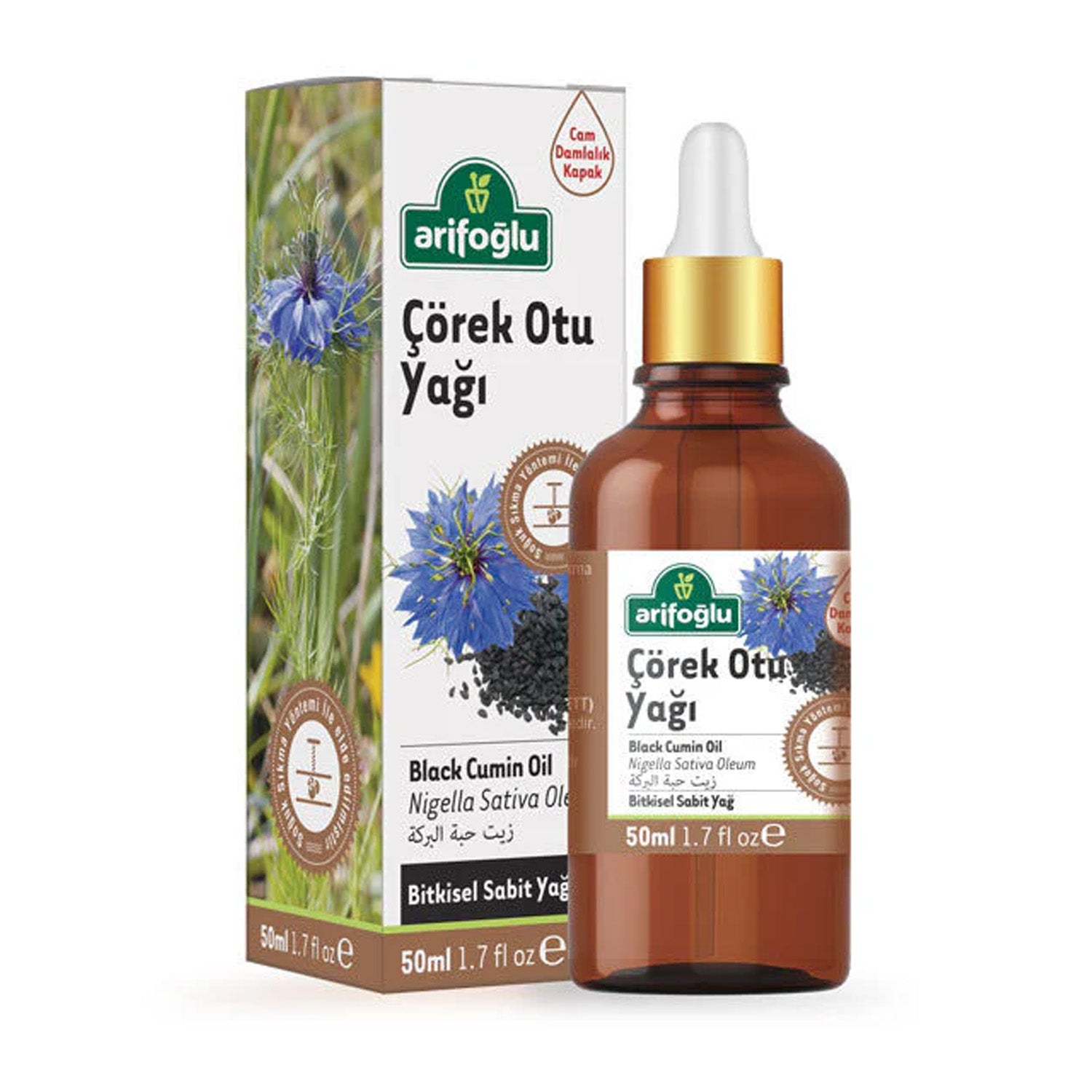 Arifoglu Siyah Tohum Yağı 50Ml